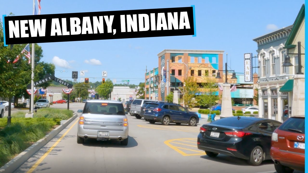 Once the LARGEST City in Indiana: New Albany, Indiana.