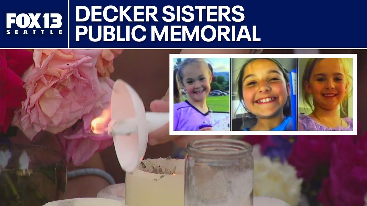Public memorial service for Wenatchee, WA, Decker sisters tonight