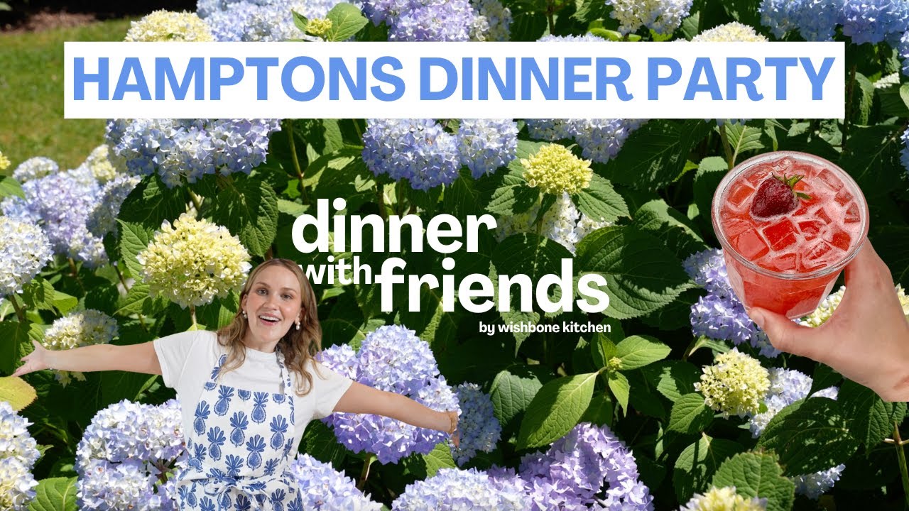 throwing a dinner party in the hamptons