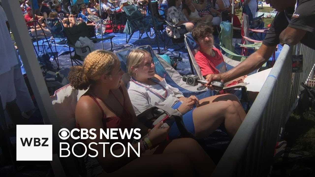 Excitement builds ahead of Boston Pops performance on Esplanade