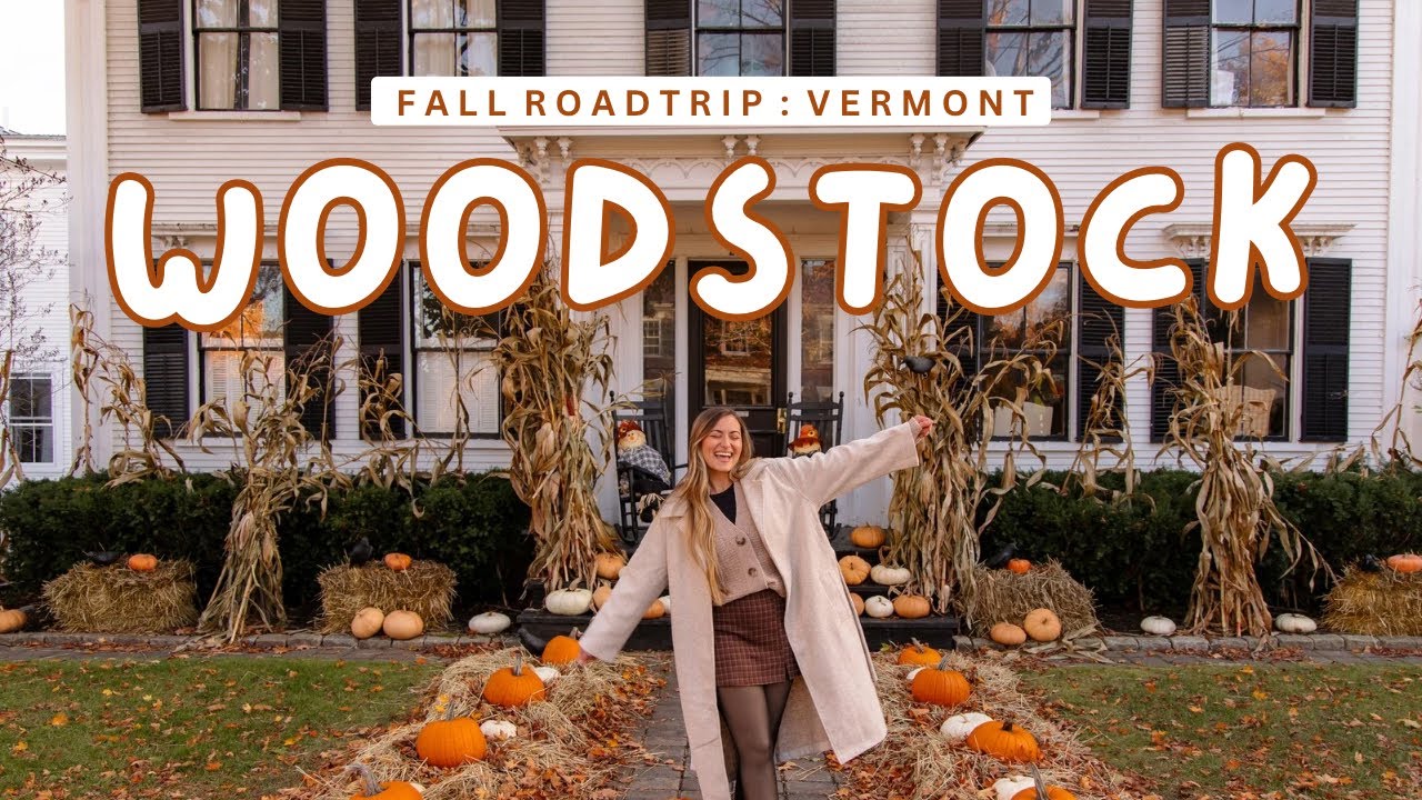 FALL IN WOODSTOCK, VERMONT 🎃🍂 Top Things to Do, The Woodstock Inn, & More!
