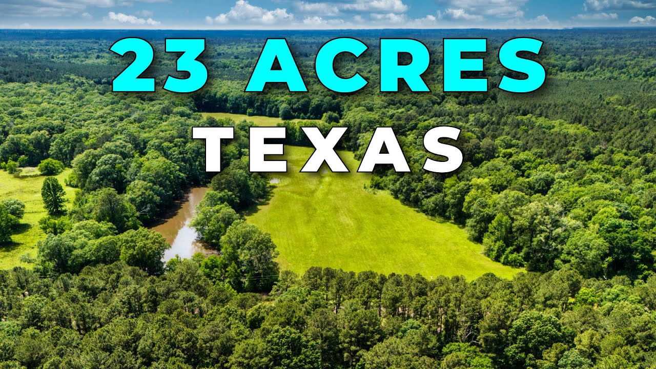 23 Acres of TEXAS Land for Sale with Power • LANDIO
