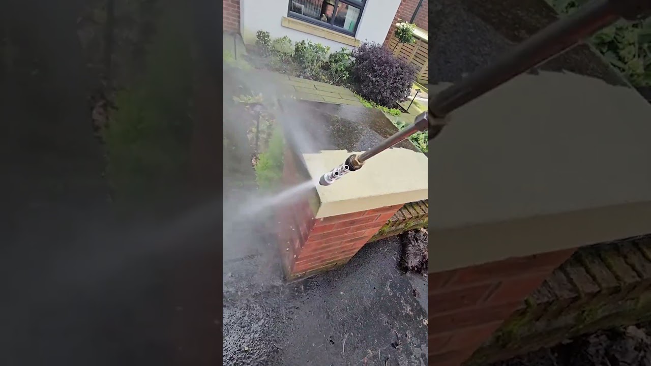 Insanely satisfying pressure washing 🤩😮 - 🎥: TT/ hpropertymaintenance