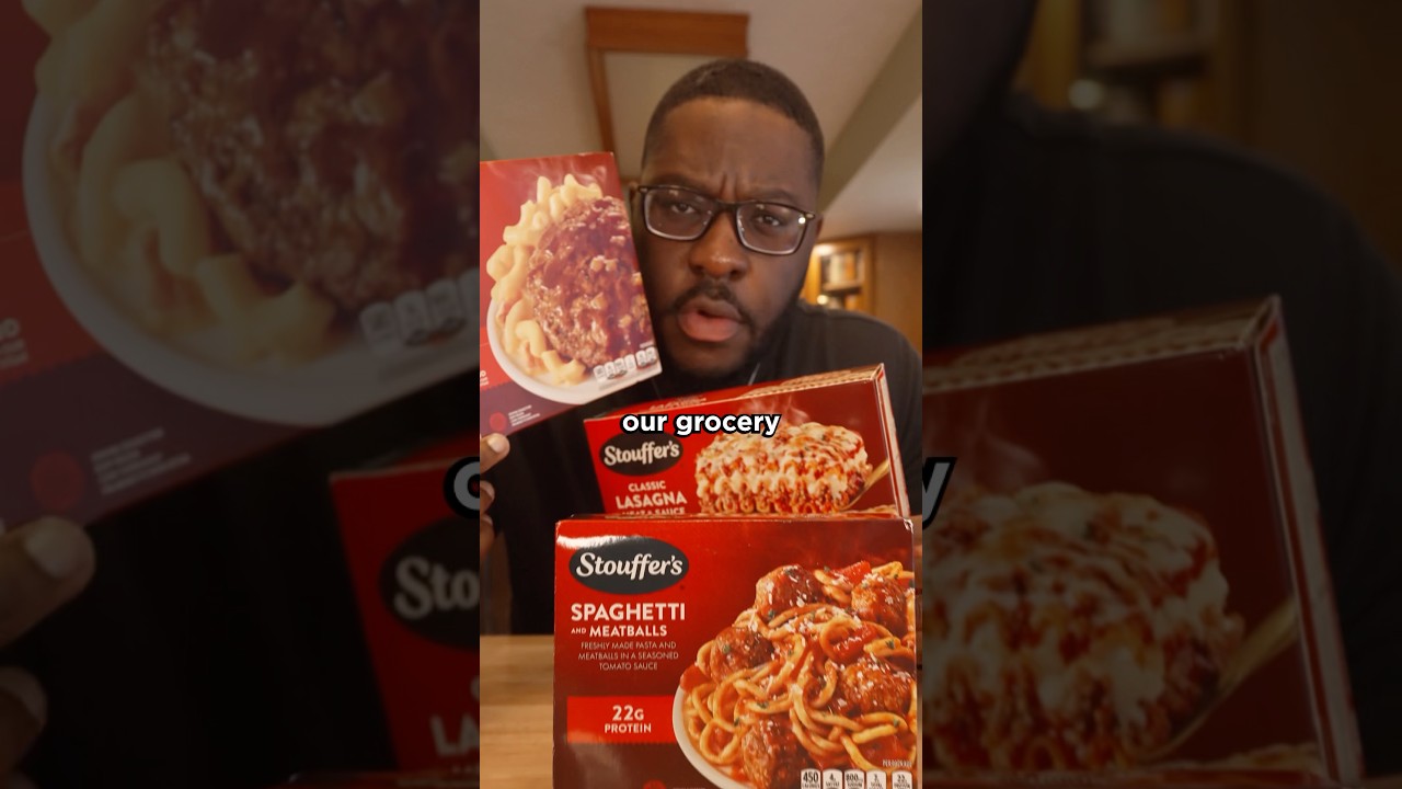 Would You Smash? Stouffer’s Salisbury Steak, Spaghetti and Lasagna Review. #foodie #dinner #shorts