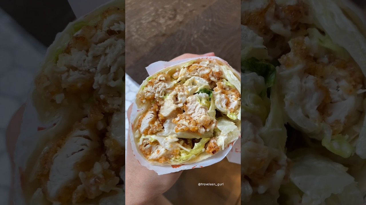 Bobwhite Counter- Viral Chicken Caesar Wrap #nycfood