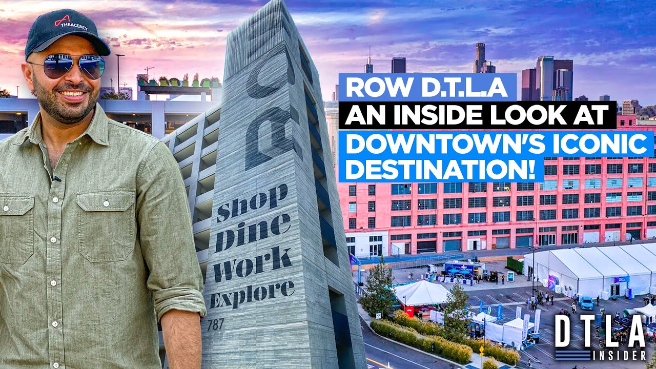 ROW D.T.L.A : An Inside look at this #DTLA ultimate shopping and dining destination.
