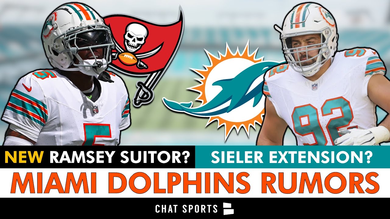 NEW Jalen Ramsey Trade Suitor EMERGING? + Zach Sieler Extension? Miami Dolphins Rumors