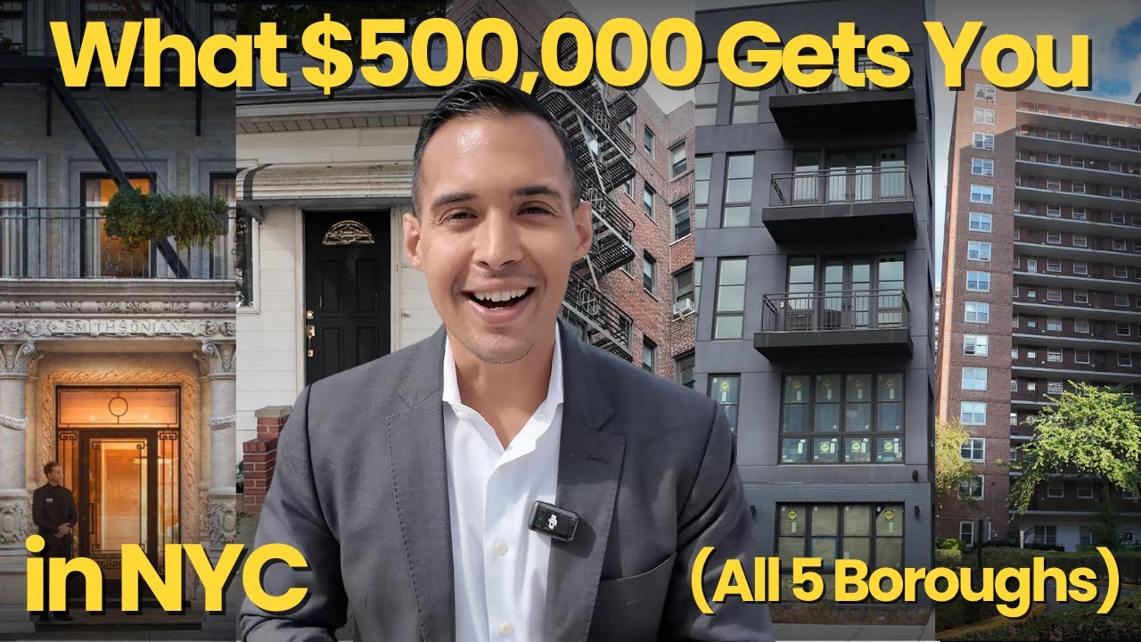 What $500K Buys You in All 5 NYC Boroughs | Full Property Tour | Buying in NYC!