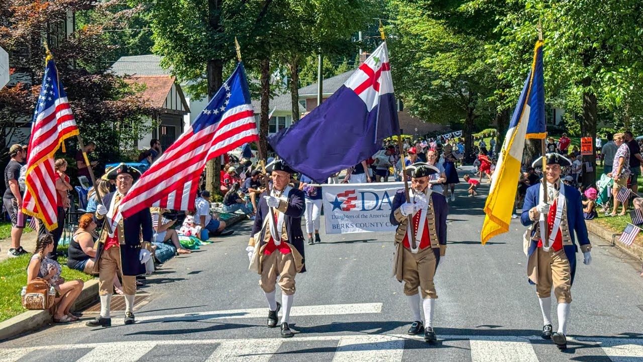 Wyomissing 4th of July Parade 2025 | Full Independence Day Celebration