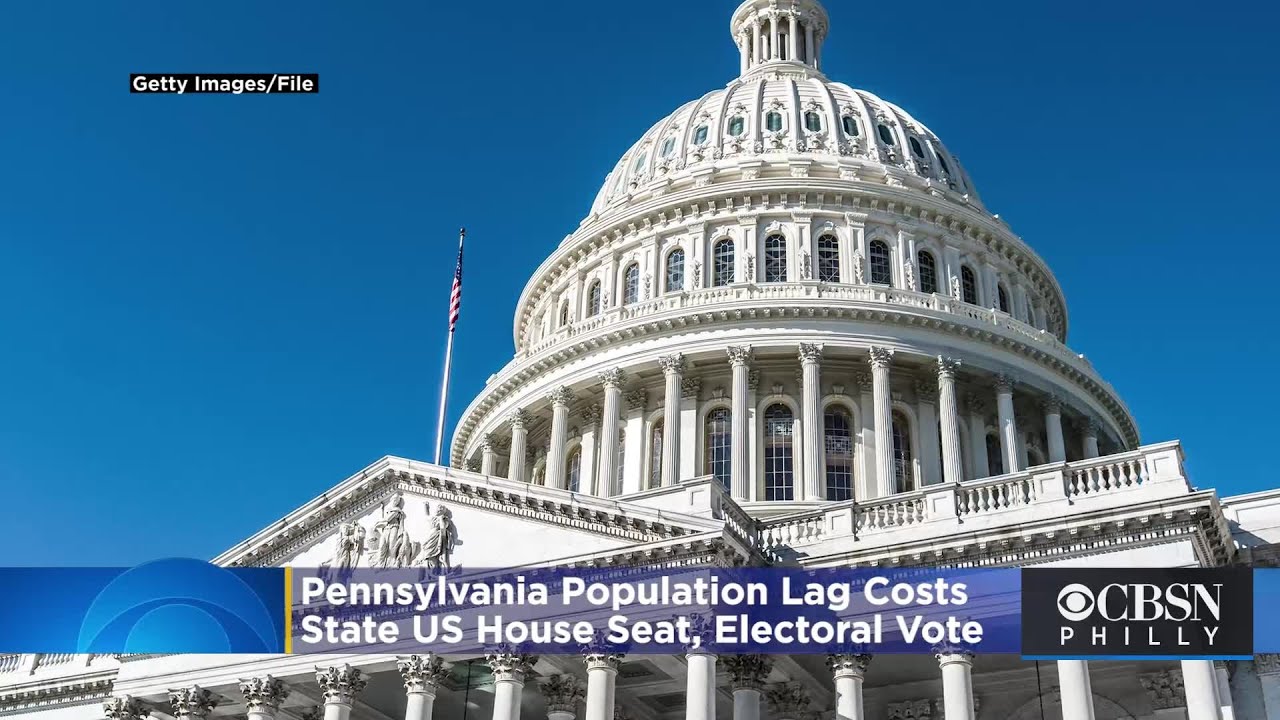 Pennsylvania Population Lag Costs State A US House Seat