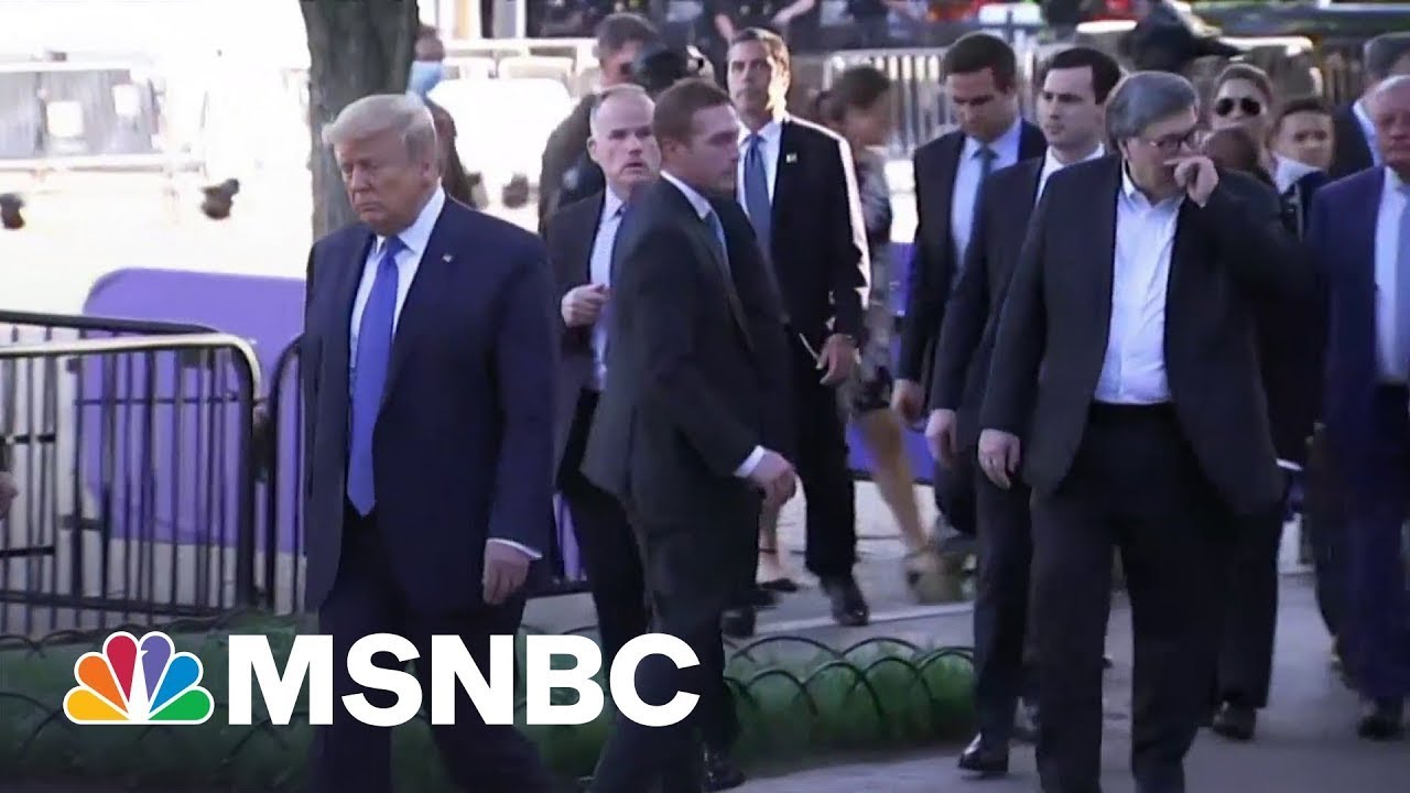 Police Did Not Clear D.C.'s Lafayette Park For Trump Photo Op: Report