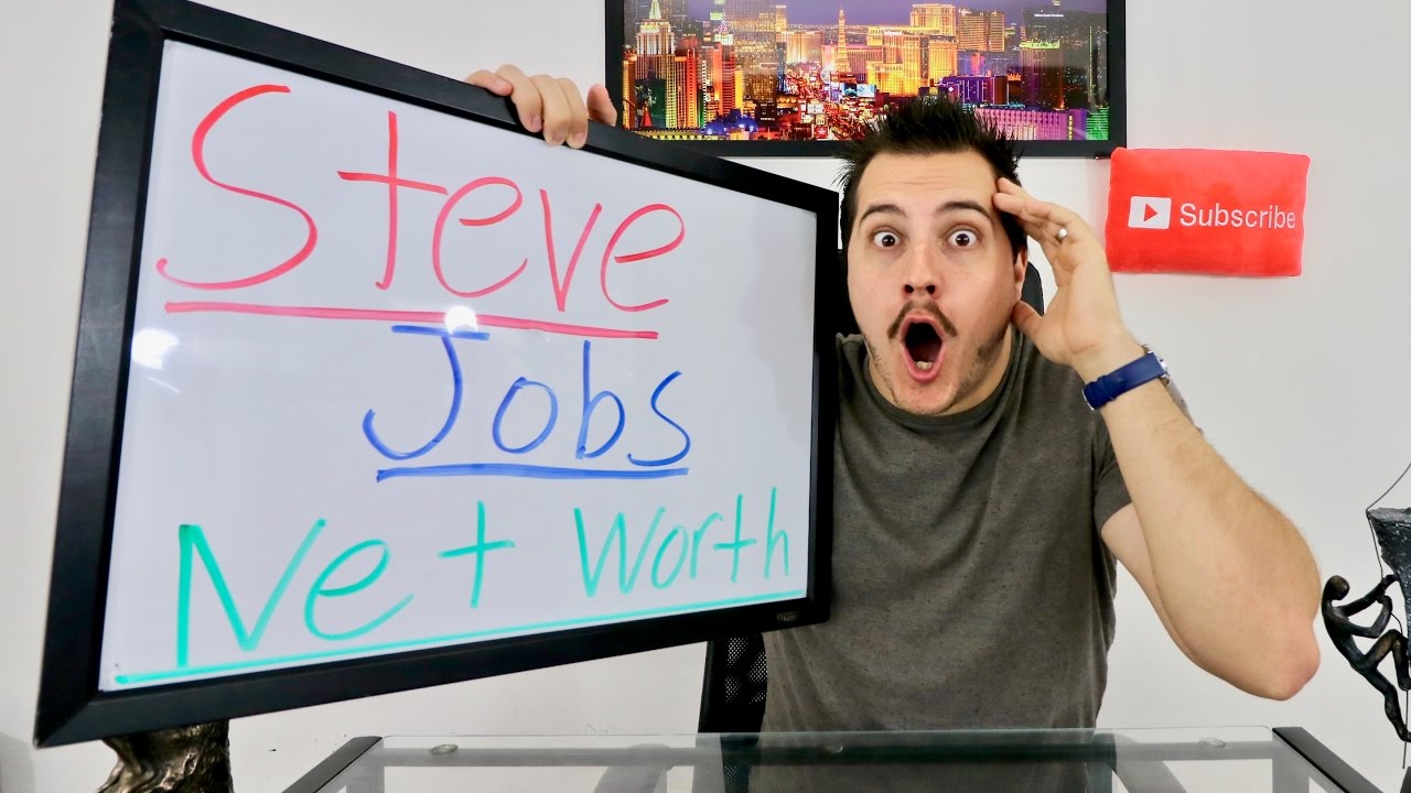 Steve Jobs Net Worth if still alive and never sold Apple shares. Over 100 BILLION!