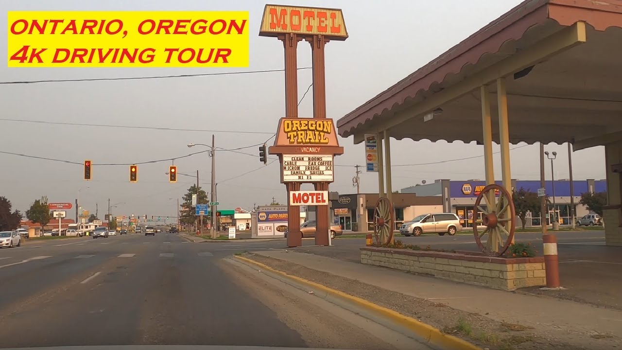 Ontario, Oregon | 4k Drive Tour | Far Eastern Oregon