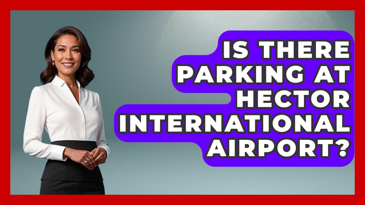 Is There Parking At Hector International Airport? - The Midwest Guru