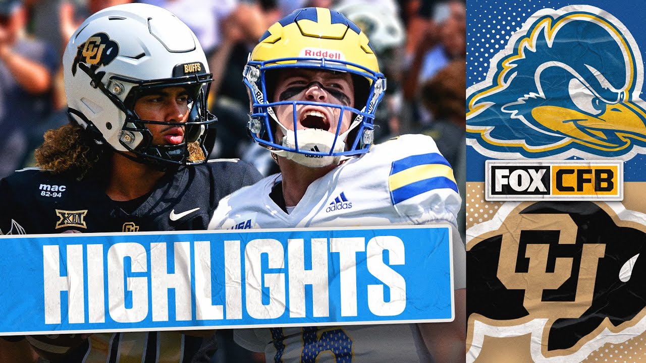 Delaware Fighting Blue Hens vs. Colorado Buffaloes Highlights | FOX College Football
