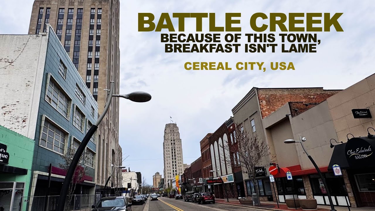 Battle Creek MICHIGAN: Because Of This Town, Breakfast Isn't Lame - A Look At Cereal City, USA