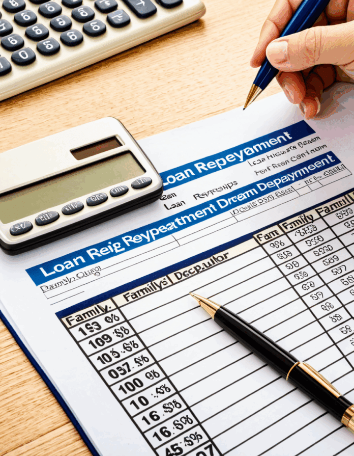 loan repayment calculator